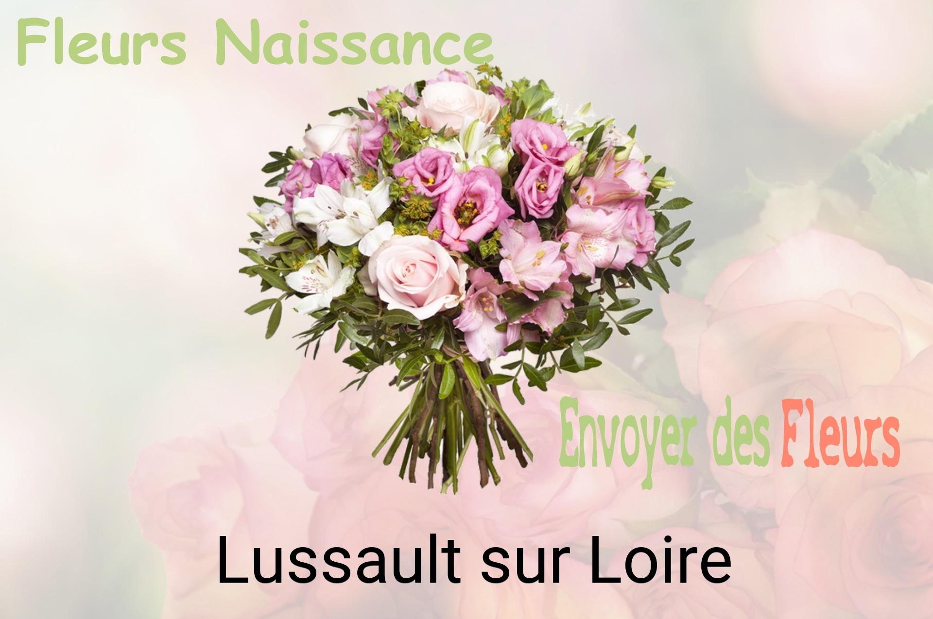 Bouquet de fleurs de naissance livré à Lussault-sur-Loire